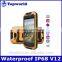 waterproof android mobile phone IP68 V12 4.5 inch Android 4.2 smart phone