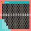Durable comfortable polyester sandwich mesh fabric