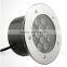 12w Led Inground Light In Concrete Ce Rohs Emc Single Color Led Garden Light