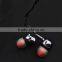 OEM logo new model metal shell earphone high sound quality in ear earphone with microphone