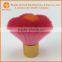 favorable response petal shape multi colors synthetic hair kabuki brushes with advantage quality