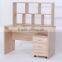 colorful wooden classic study table storage computer PC