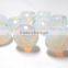 AAA Chinese Fire Opal Fancy Stylist Rondelle Big Hole Beads