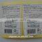 Waterproof self-adhesive paper sticker for packing