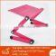 Portable laptop folding table,laptop bed table