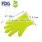 silicone baking glove kitchen glove ,5 fingers BBQ silicone rubber baking glove