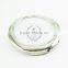 58mm setting size metal vintage silver round blank compact double side pocket mirror bezels tray with cabochon 1991006