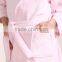 pink fluffy bathrobe fabric wedding
