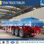 amphibious 3axles removable sidewall container trailer