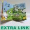Exquisite custom folding 3d children book printing service