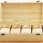 2016 flexible wood veneer gift boxes eco friendly soft wood box for tea
