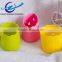 Candy Color Glass Bottle Silicone Cup Sleeve for Creative Mug