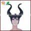 funny Halloween Chrome Venetian curse black queen Mask for women
