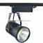 White / Black Aluminium Housing Led Track Light 30w 50w COB Led Track Light Dimmable For Clothing Store Lighting
