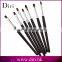 Pony hair Single Black Handle Lip Makeup Brush/lip makeup tool