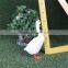 factory price mini garden decoration wholesale snow goose decoys