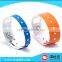 Hot selling PET disposable rfid wristband bracelet