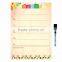 Magnetic Planner Weekly Multi-Purpose Magnet Board for Refrigerator Dry Erase Board Shopping List Memos