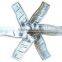 Cooling system wall mounted axial ventilation exhaust fan