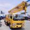 4*2 Dongfeng 16 Meters High-altitude Operation Trucks , Aerial Working Vehicle