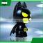 plastic decorative Batman eye protection usb rechargeable led study reading desk table night light lamp
