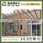 Outdoor Anti-uv Wpc Pergola Frame Cheap Price Outdoor Wpc Pergola