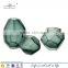 New Design mosaic Multifaceted mini small glass vase