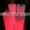 PE plastic multicolor change lighed up led ice bucket/wine cooler