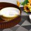Haonai Multi color ceramic pet bowl, customized size pet bowl