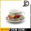 2017 NEW OEM Certificated ceramic cup and saucer,customized high quality tea set, factory direct coffee set