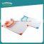 New design TPR serging fruit cutting non slip plastic chopping block with folding bowl