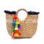 Handmade women handbag, seagrass handbag