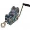 362869-2 Cable 2500 lbs Capacity 3750 lbs Breaking force 4:1/8:1 Gear Ratio Hand Winch
