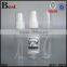 50ml clear plastic spray bottle pet cheap perfume bottle with plastic sprayer