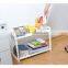 2 Tier Expandable Adjustable Under Sink Shelf Storage Shelves Kitchen Organizer