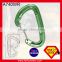 24KN Mountaineer Climbing Wire Gate Carabiner Made Of Aluminum