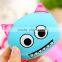 2016 fashionable lovely colorful emoji cartoon purse funny wallet zipper notecase for Christmas gift