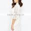 2016 western custom long sleeve wholesale elegant womens fashion top quality lace dress