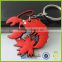 OEM / ODM custom soft pvc rubber 3d animal keyring