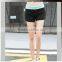 Sublimation Printed Sportswear Compression Tights Spandex Women Custom Polyester Gym Shorts