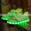 Hot Selling 2017 LED Kids Yeezy Light Shoes Glowing flashing shoes