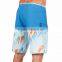 Summer Board Short Water-Related Customizable Fit Adjustable Drawstring Beachwear Repreve Polyester Elastane Custom Swim Trunks