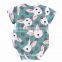 Newborn Lovely Headbands Green Yellow Rabbit Outfit Set Animal Baby Romper Unisex