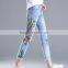 zm35756a women summer outdoor denim pants latest design jeans pants for girl