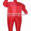 2016 Hot sale pure color masked halloween funny fat costume inflatable air dancer costume