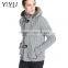 Latest Designs Man fleece lined wool top cable knit cardigan sweater with hooded