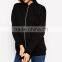 High Quality Stand Collar Long Sleeve Jersey Fleece Jacket for Women