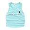 Wholesale summer sleeveless cotton boys casual children tops