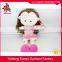 China supplier Custom design kids toy stuffed toy plush girl plush doll