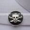 2015 Fashion White & Black Pirate Ball Marker With Magnetic Hat Clip